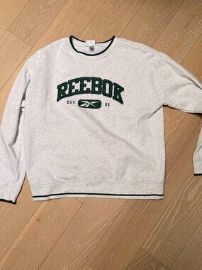 Reebok Crewneck (Gray & Green)